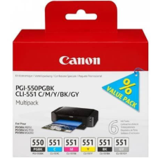 Canon PGI-550/CLI-551 eredeti tintapatron multipack nyomtatópatron & toner