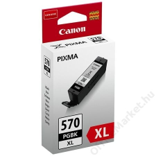 Canon PGI-570BXL Tintapatron Pixma MG5750, 6850, 7750 nyomtatókhoz, CANON fekete, 22 ml (TJCPGI570BXL) nyomtatópatron & toner