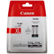 Canon pgi-570pgbk xl twin black tintapatron 0318c007 nyomtatópatron & toner