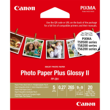 Canon PP-201 fényes fotópapír (9x9cm, 20 lap, 265g) - 2311B070AA fotópapír