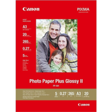 Canon PP-201 Inkjet fotópapír Plus glossy magasfényű A3 260gr 20ív 2311B020 fotópapír
