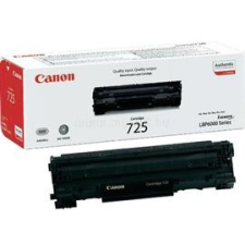 Canon Toner 725 BK  fekete 1 600 oldal (3484B002) nyomtatópatron & toner
