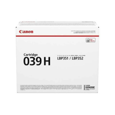 Canon Toner Canon 039H Fekete nyomtatópatron & toner