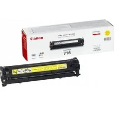 Canon TONER CRG716Y YELLOW 1,5k nyomtatópatron & toner