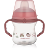 Canpol Babies Bonjour Paris FirstCup bögre fogantyúval Pink 6m+ 150 ml