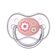 Canpol Babies Canpol babies Szilikon szimmetrikus cumi, 18hó+, NEWBORN BABY - pink cumi