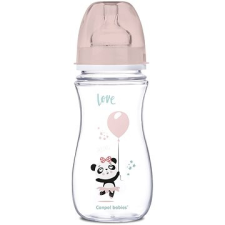 Canpol Babies Canpol csecsemők EXOTIC ÁLLATOK 300 ml rózsaszín cumisüveg