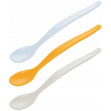Canpol Babies Canpol Műanyag kanál az első etetéshez (3db) 4h+ - Kék babaétkészlet