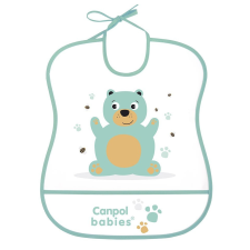 Canpol Babies Canpol Műanyag puha előke - Maci előke