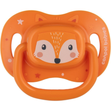 Canpol Babies Cute Animals Soother 0-6m cumi Orange 1 db cumi