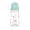 Canpol babies EasyStart anti-kólikás cumisüveg EXOTIC ANIMALS 240ml zöld