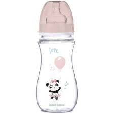 Canpol Babies EXOTIC ANIMALS 300 ml rózsaszín cumisüveg