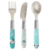Canpol Babies Fém evőeszközök EXOTIC ANIMALS 3db kék