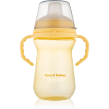 Canpol Babies FirstCup 250 ml bögre Yellow 6m+ 250 ml babaétkészlet