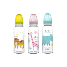 Canpol babies keskeny nyakú cumisüveg 250ml Africa cumisüveg