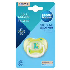 Canpol babies nyugtató szilikon cumi 18 hó + hintaló cumi