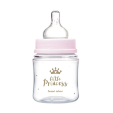 Canpol Babies Royal Baby Easy Start Anti-Colic Bottle Little Princess 0m+ cumisüveg 120 ml gyermekeknek cumisüveg