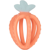 Canpol Babies Silicone Sensory Teether Strawberry Orange rágóka Orange 3m+ 1 db