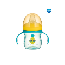 Canpol babies SO COOL 150ml gyakorló-itatópohár szilikon szeleppel, türkiz babaétkészlet