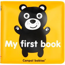 Canpol Babies Soft Playbook kontrasztos fejlesztő könyv síppal 1 db készségfejlesztő