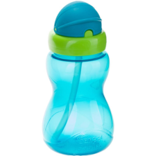 Canpol Babies Sport Cup gyerekkulacs szívószállal 12m+ Blue 270 ml kulacs, kulacstartó
