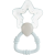 Canpol Babies Teethers Water rágóka csörgővel 0m+ Blue 1 db