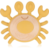 Canpol Babies Teethers Wood-Silicone Crab rágóka 1 db