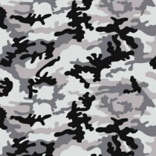 Canvas Terepmintás szürke-fekete pamutvászon méteráru