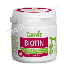 Canvit BIOTIN (kb. 100 db) vitamin, táplálékkiegészítő kutyáknak