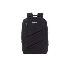 Canyon BPE-5 15,6" notebook poliészter hátizsák fekete - CNS-BPE5B1 számítógéptáska