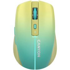 Canyon Canyon CNS-CMSW44UA Wireless Mouse Yellow Blue egér