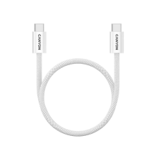 Canyon CND-CCMG60AB15W OnWire 60MG C-C 60W Magnet Braided cable 1m White kábel és adapter