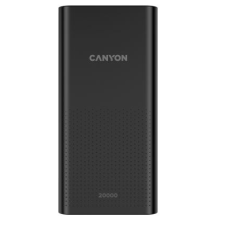 Canyon CNE-CPB2001B Power Bank 20000mAh fekete (CNECPB2001B) power bank