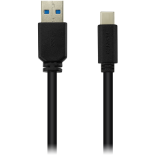 Canyon CNE-USBC4B USB-A - USB-C (apa - apa) kábel 1.5m - Fekete kábel és adapter