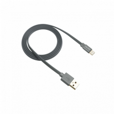 Canyon CNS-MFIC2DG Charge &amp; Sync MFI flat cable 1m Dark Gray kábel és adapter