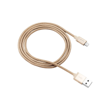 Canyon CNS-MFIC3GO USB-Lightning fonott burkolatú kábel aranyszínű (CNS-MFIC3GO) kábel és adapter