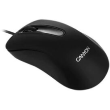 Canyon Egér, vezetékes, optikai, USB, CANYON "CM-2", fekete (CACMS2) egér