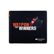 Canyon Egérpad Gaming, Kopás és Csúszásmentes, 350x250mm - CND-CMP5 (CND-CMP5) egérpad