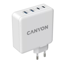 Canyon H-100 GaN hálózati gyorstöltő fehér (CND-CHA100W01) mobiltelefon kellék