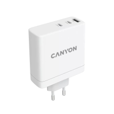 Canyon H-140-01 GaN hálózati gyorstöltő fehér (CND-CHA140W01) (CND-CHA140W01) mobiltelefon kellék