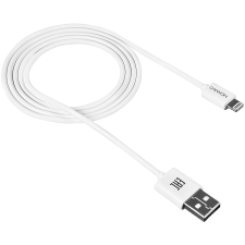 Canyon Lightning apa - USB-A apa Adat- és töltőkábel 1m - Fehér (CNE-CFI1W) kábel és adapter