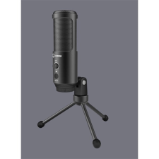 Canyon LORGAR Mikrofon Gaming, Streaming, Voicer 521, Asztali, USB, fekete - LRG-CMT521 mikrofon