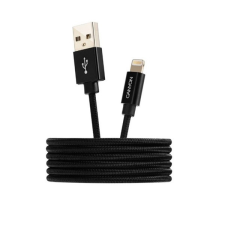 Canyon MFI-3 Apple lightning adatkábel 1 m, MFI, fekete kábel és adapter