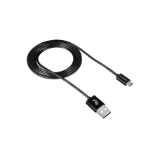 Canyon Micro USB kábel 1m (fekete) (CNE-USBM1B) kábel és adapter