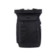 Canyon RT-7, Laptop backpack for 17.3 inch, Product spec/size(mm): 470MM(+200MM) x300MM x 130MM, Black, EXTERIOR materials:100% Polyester, Inner materials:100% Polyester, max weight (KGS): (CNS-BPRT7B1) számítógéptáska