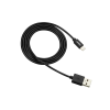  CANYON Töltőkábel, USB - LTG, Apple kompatibilis, fekete - CNS-MFICAB01B