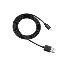  CANYON Töltőkábel, USB - LTG, Apple kompatibilis, fekete - CNS-MFICAB01B kábel és adapter
