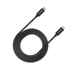 Canyon USB-C - USB-C kábel 2m fekete (CNS-USBC42B) (CNSUSBC42B) kábel és adapter