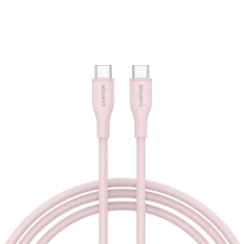 Canyon USB-C - USB-C kábel 60W 1m rózsaszín (CNS-CC60SC10PS) (CNS-CC60SC10PS) kábel és adapter
