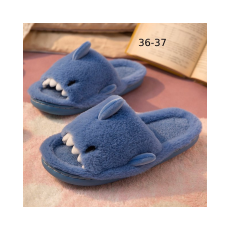  Cápás papucs - kék 36-37